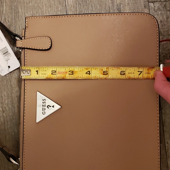 New with tags Guess taupe Brisbane Tote - Picture 8 of 8